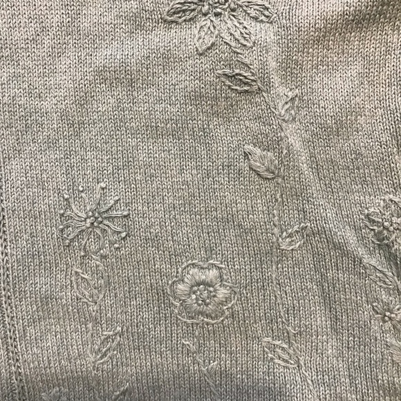 Vintage Alfred Dunner Pale Green Turtle Neck Sweater - Size Large - Picture 13 of 13